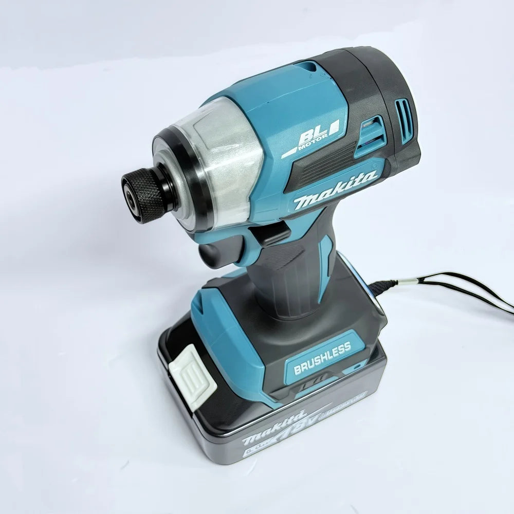 Makita DTD173 18V Cordless Brushless Impact Driver - Electric Drill Screwdriver for Wood And Bolts (Bare Machine)