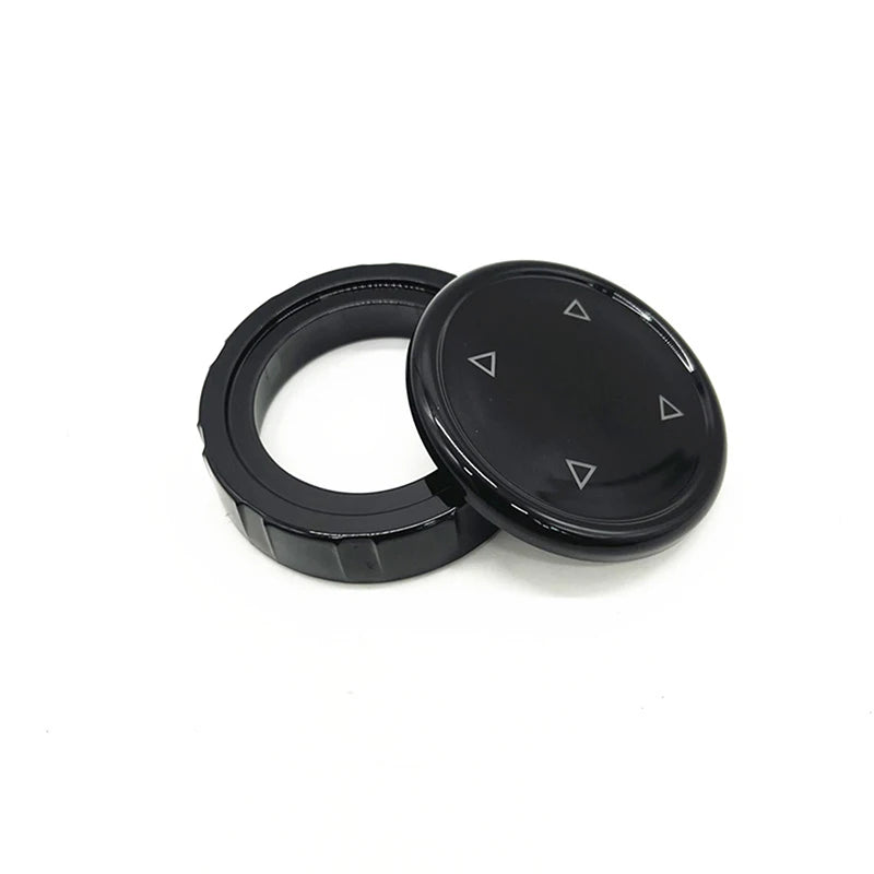 Car Big Multi Media Knob Button Cover Trim Control Glossy Black ABS Plastic Fit for BMW 1 Series F20 3 Series F30 5 Series F10