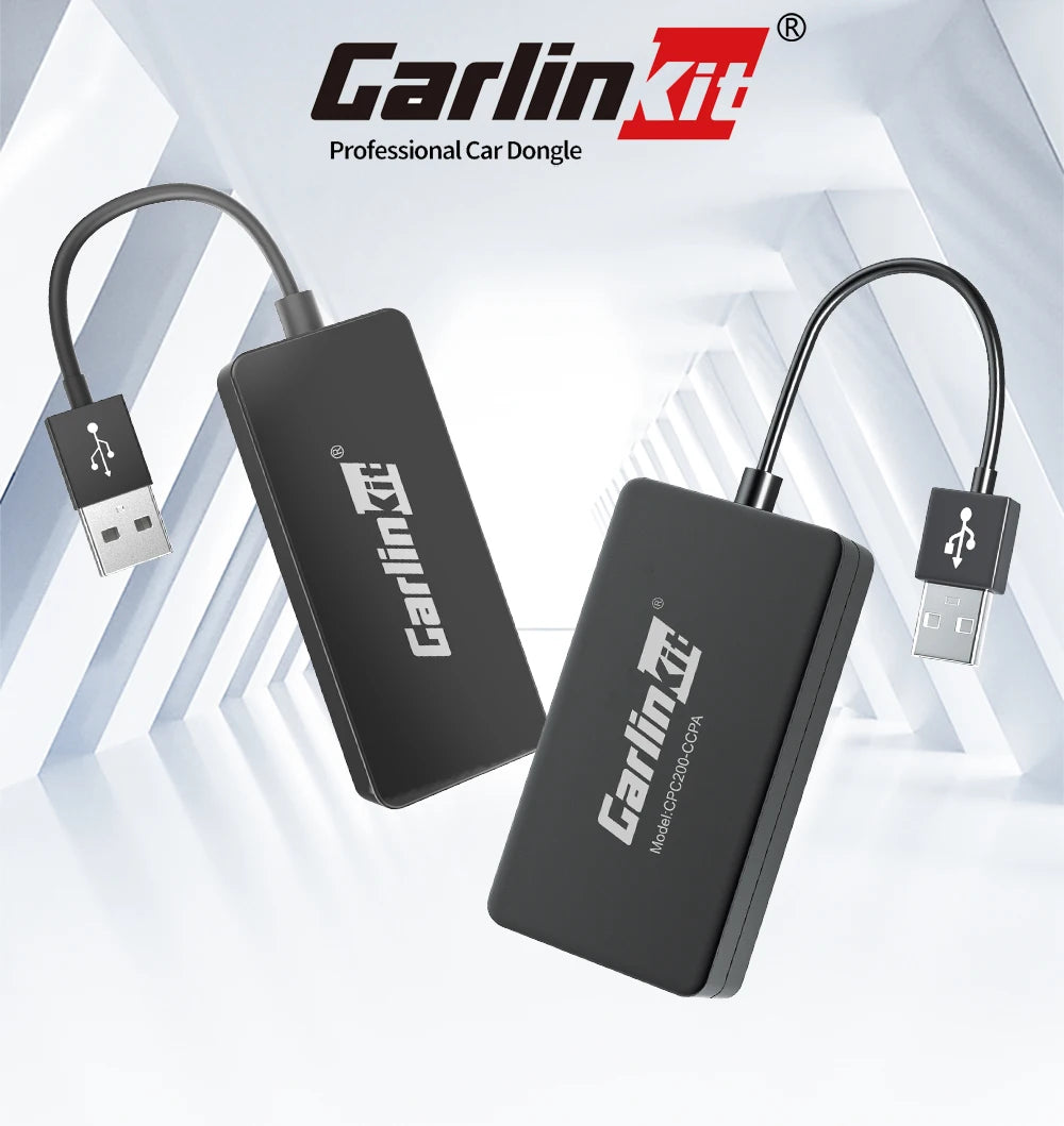 Carlinkit Wired/Wireless CarPlay Wireless Android Auto Dongle Mirror For Modify Android Screen Car Ariplay  Smart Link IOS 14 15