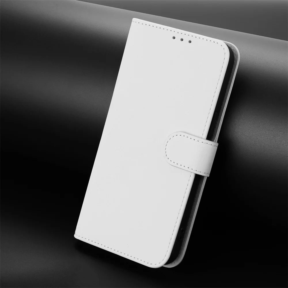 Flip Leather Phone Case for VIVO V40 V40e V40 SE V50 V50e V60 Lite T4X T4 T3X T2 Case Pinkycolor Wallet Back Cover