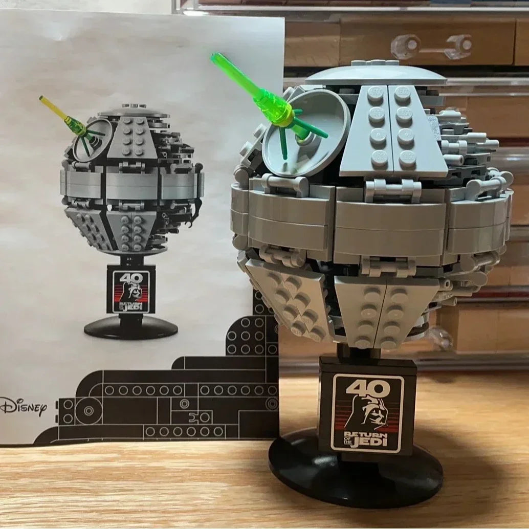 MOC Space Wars Mini Death Star-2 Building Blocks Construction Kits Model Toys Kids Adults Birthday Festival Gifts 289pcs