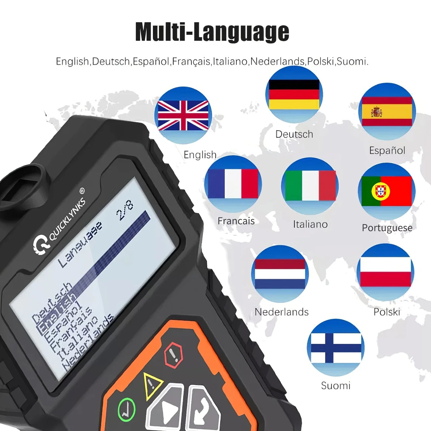 OBD2 Scanner: Get Accurate Diagnostics & Police Scanner for All OBD II Protocol Cars!