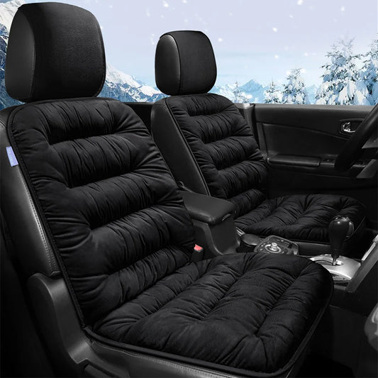 Car Seat Cushion Seat Cover General Front Rear Full Set Down Feather Breathable Protector Mat Pad Auto Accessories for Most Cars