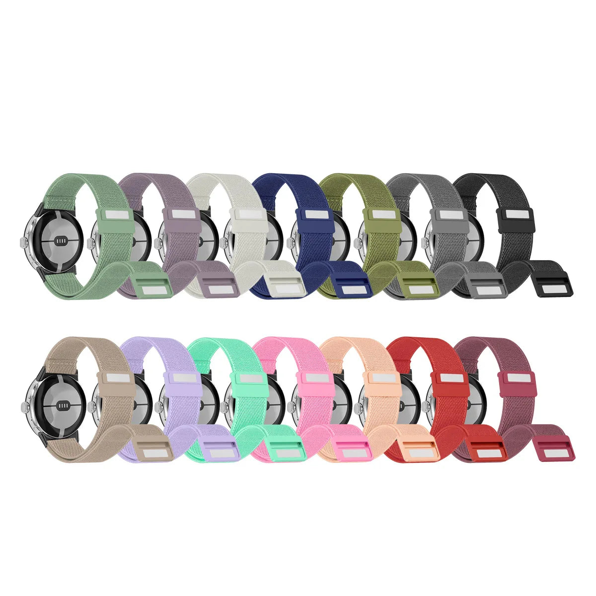 Magnetic Strap for Google Pixel Watch 1/2 Band Sport Elastic Replacement Bracelets for Google Pixel Smart Watch