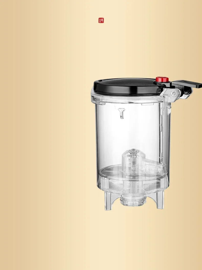 Teapot With Infuser Thickened Glass Heated Resistant Tea Pot One-button Filtering Tea Separation Kettle Tea Coffee Maker