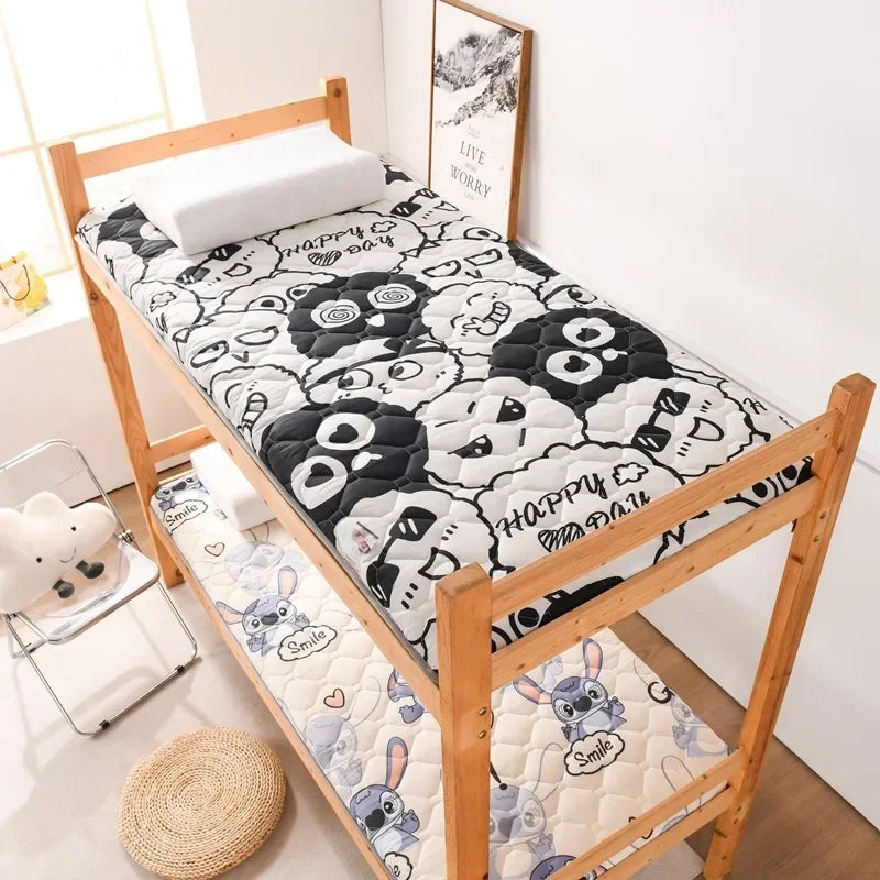 Soft Sponge Folding Mattress Sleeping Mats on The Floor Tatami Pad for Dormitory Hotel Bedroom Single Double Bed