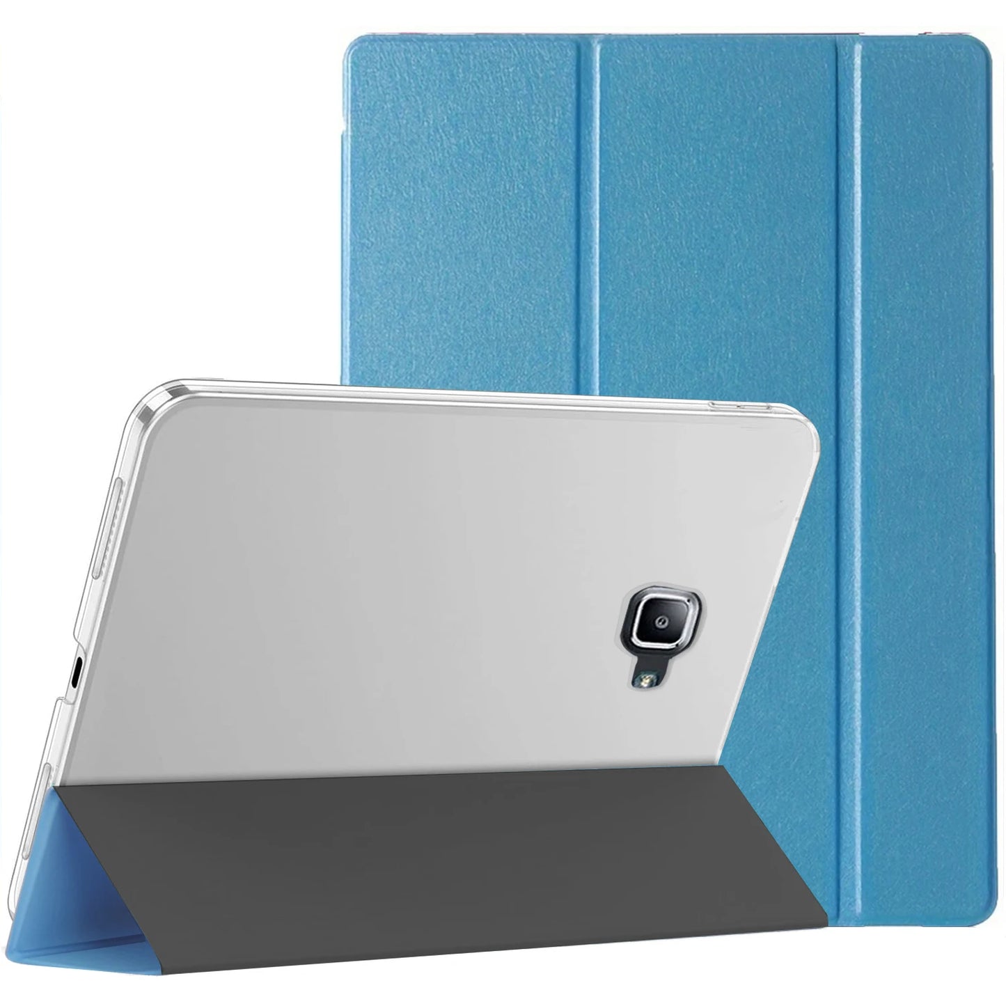 For Samsung Galaxy Tab A A6 10.1'' 2016 Flip Tri-fold Stand Cover For SM-T580 SM-T585 PU Leather Case Auto Sleep Wake