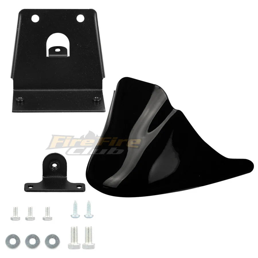 Motorcycle Black Front Bottom Spoiler Mudguard Air Dam Chin Fairing for Harley XL Sportster 883 1200
