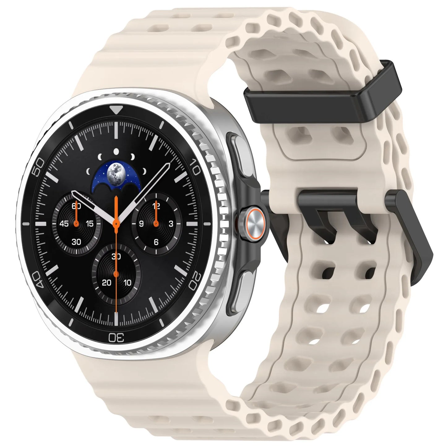 Ocean Band for Samsung Galaxy Watch 8 Classic 46mm/8 44mm 40mm Silicone Sports Breathable Correa Bracelet Galaxy Watch8 Strap