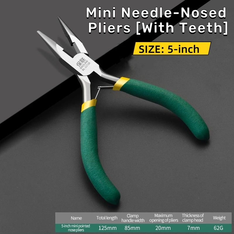 5 inch mini pliers new jewelry making beading multifunction tool diagonal steel wire pliers for jewelry making DIY Tools