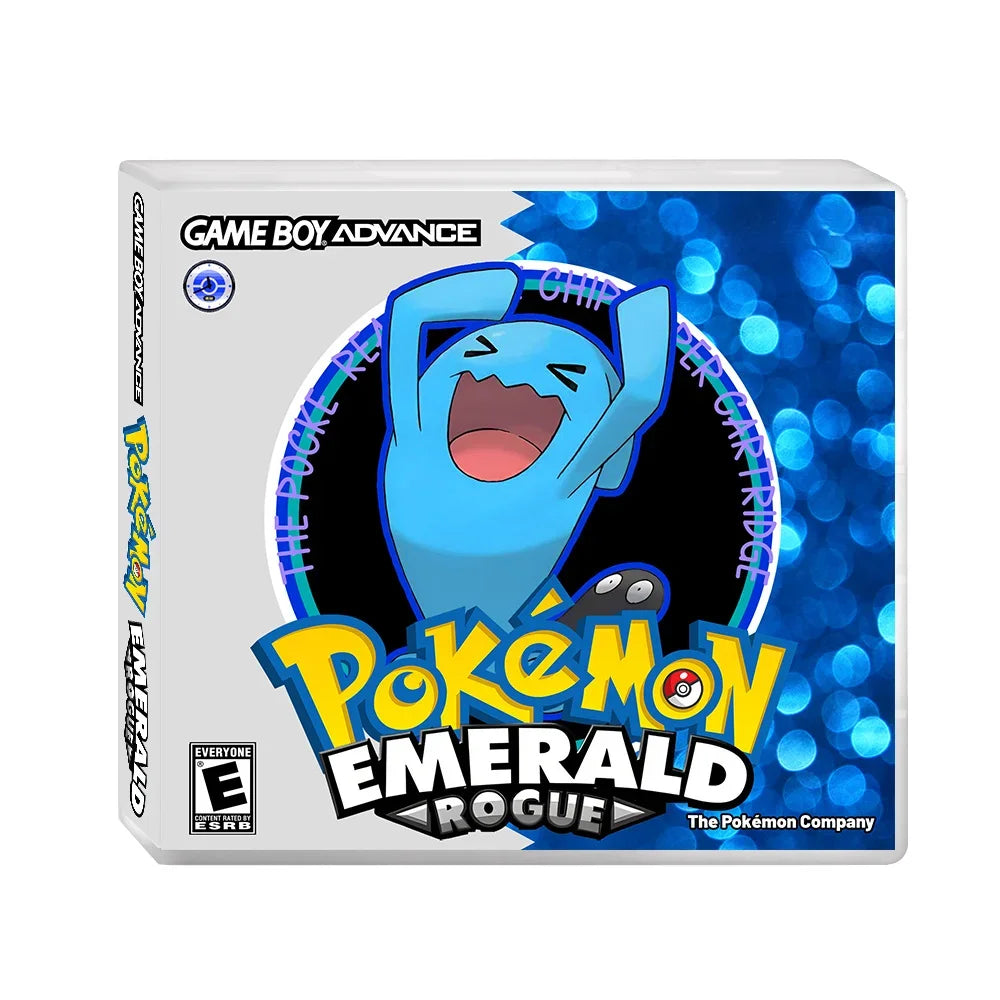 GBA RTC Pokemon  Real Clock  New Version 2.0 Game Card  Featured Popular English Games