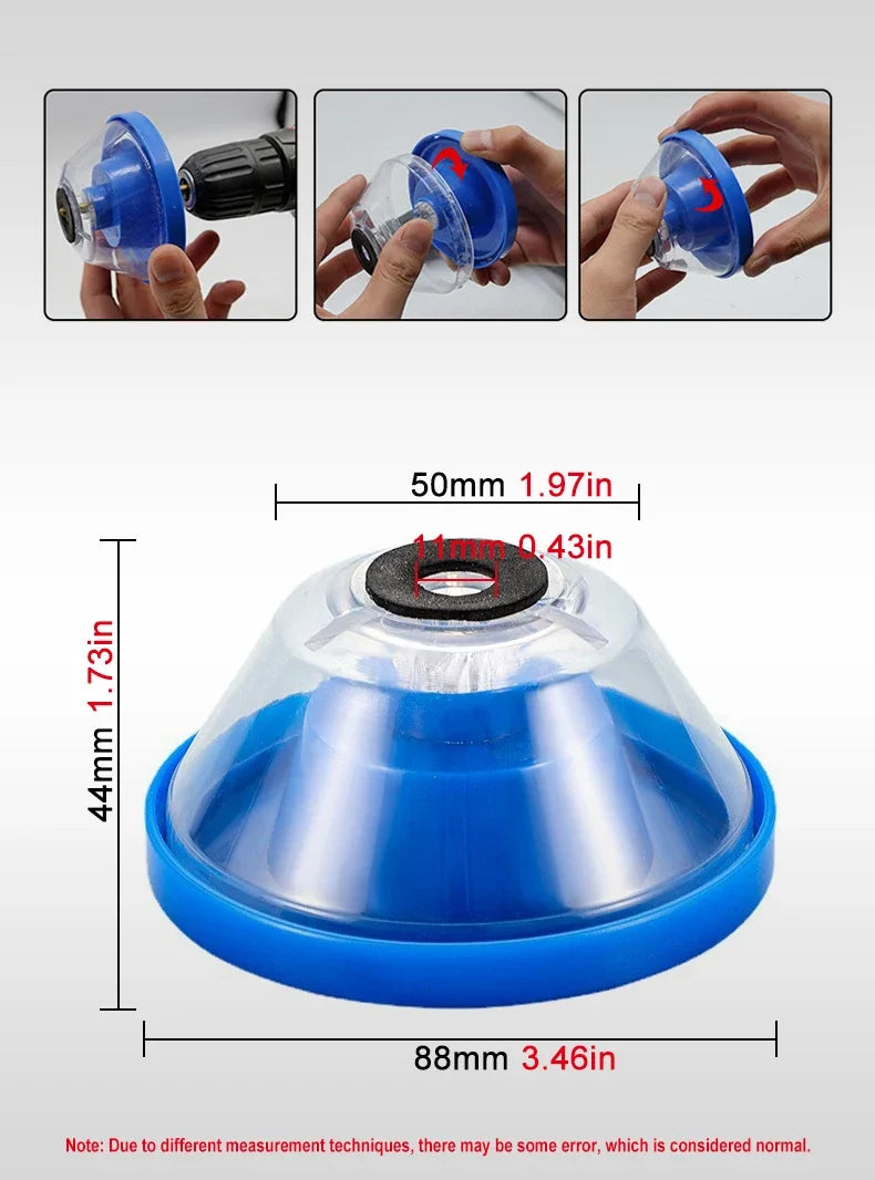 Electric Drill Dust Cover for Household Use Protective Shield