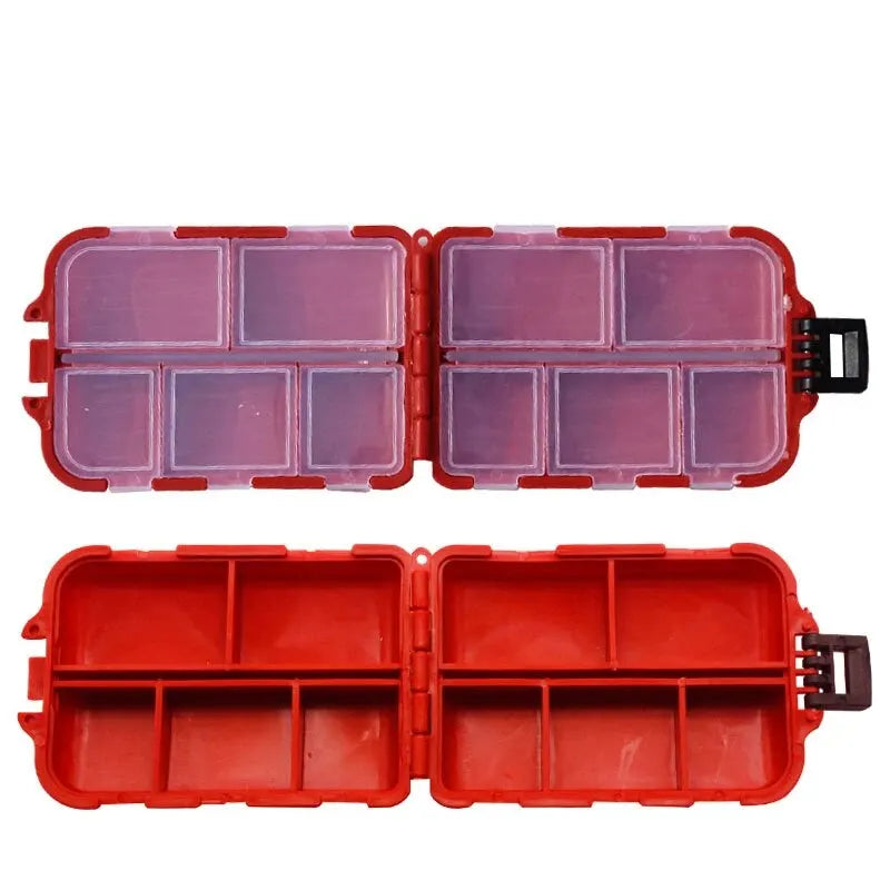 ABS Material Fish Accessories Box 38.5g Bait Box Portable Storage Box OEM and on Stocks 4 Color High Quality