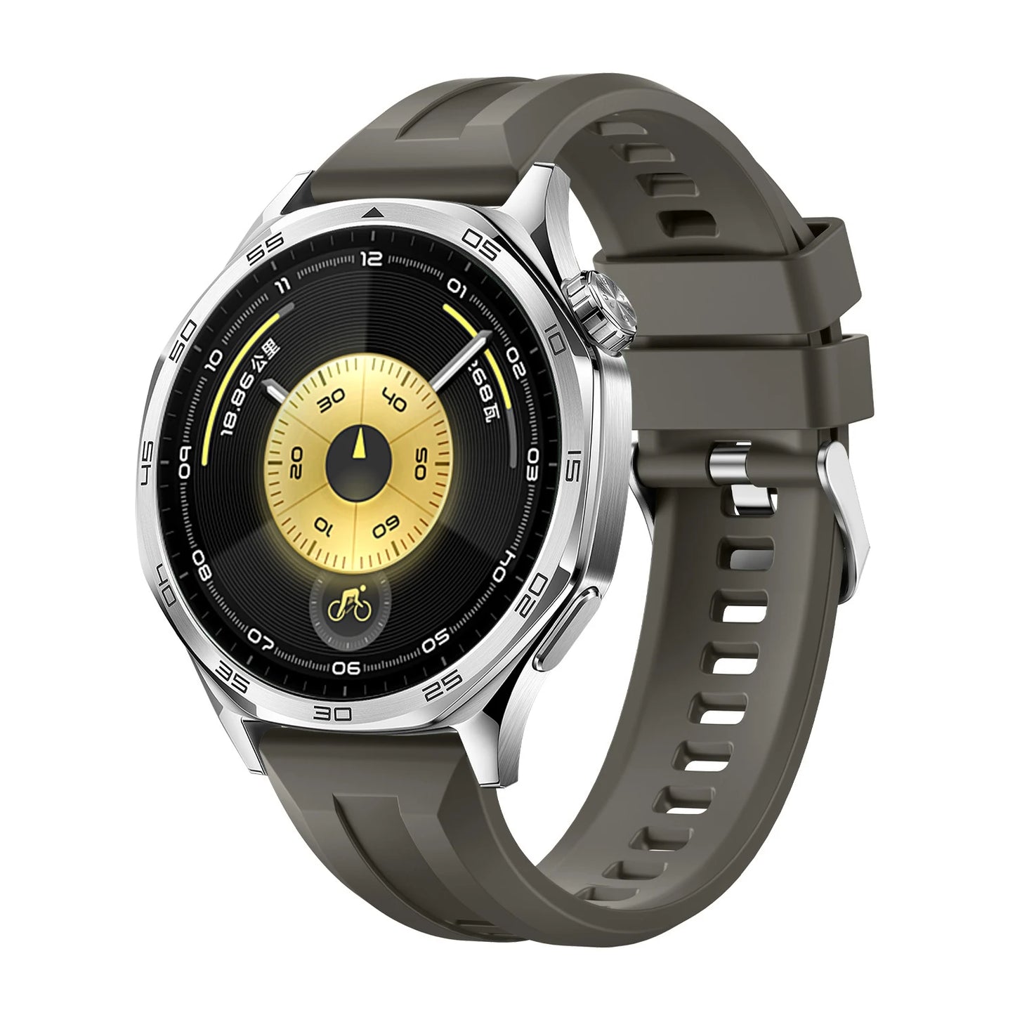 Official 22mm Strap For HUAWEI WATCH GT 6 5 4 46mm/Watch 4 5 Pro/WATCH GT 6 5 3 2 Pro 46 mm Composite Silicone Band Bracelet