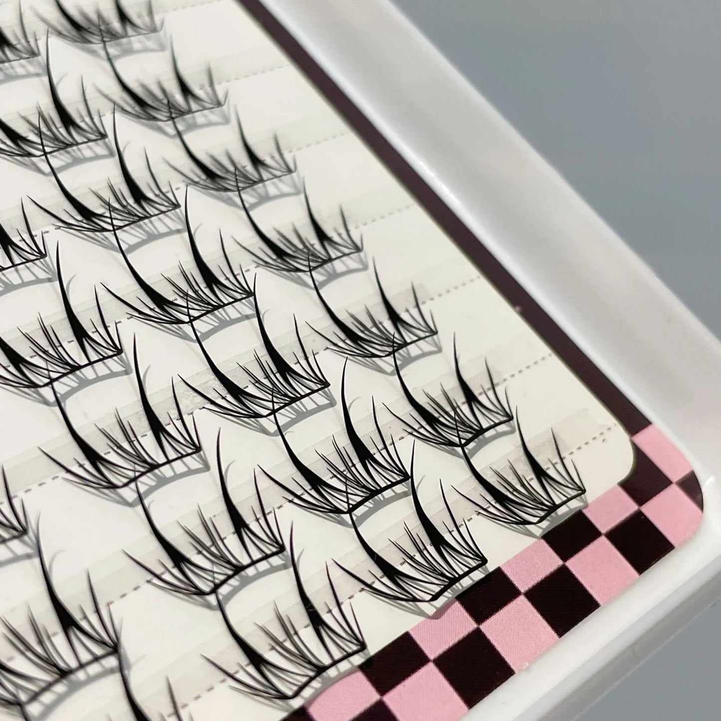 C Curl Natural False Eyelashes Mixed Wispy Lash Segmentation Comic Lash Clusters For Party Weddings Or Dates