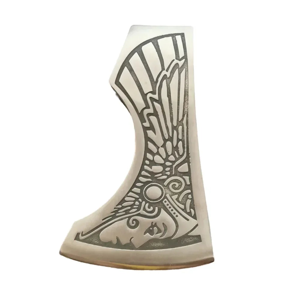 Professional Viking Throwing Axe Stainless Steel Jungle Goddess Design Outdoor Camping Tool Durable Unsharpened Man Gift