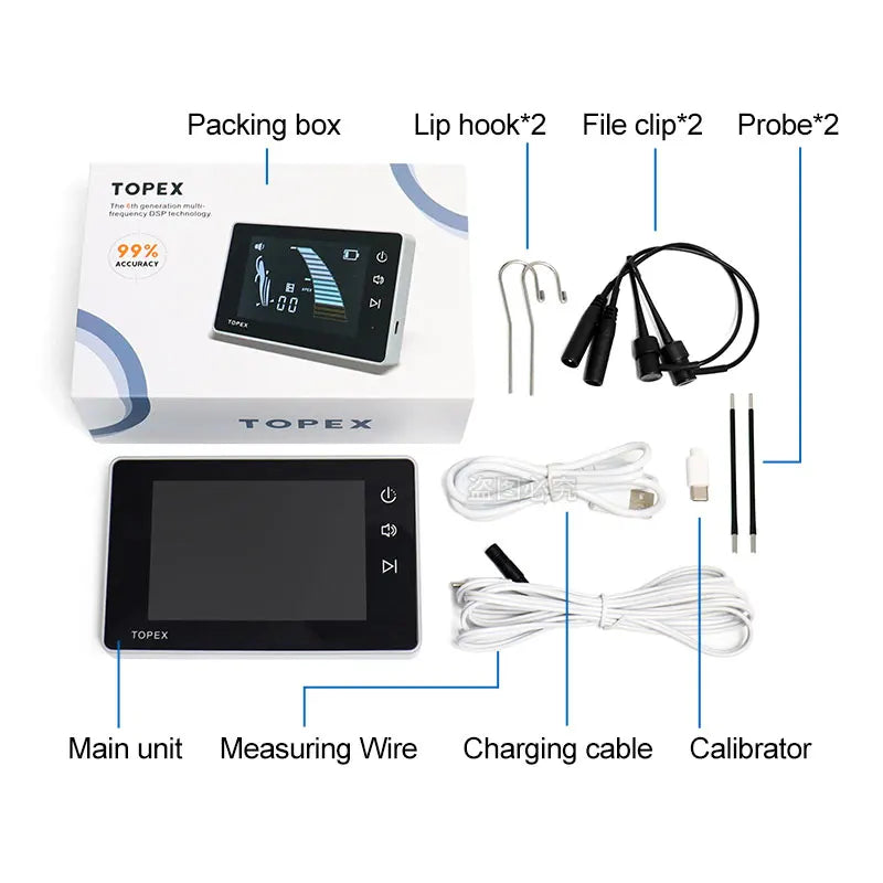 Dental Endo Apex Locator Dentistry Endodontics Root Canal Measurement Mini Root Canal Located Instruments Dentistry Tool