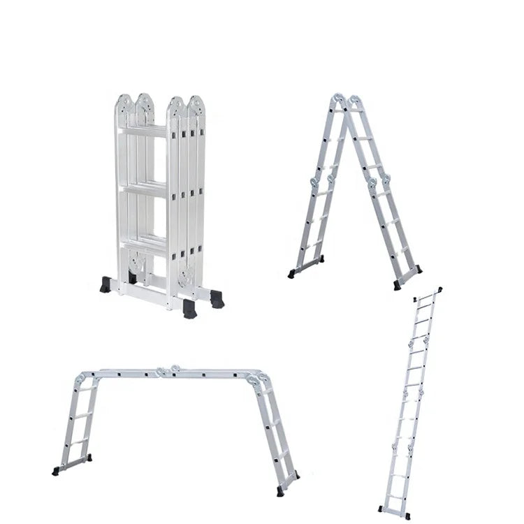 ZC1-Aluminum Multi-purpose Wholesale Aluminium Ladder With  Folding Portable Ladder