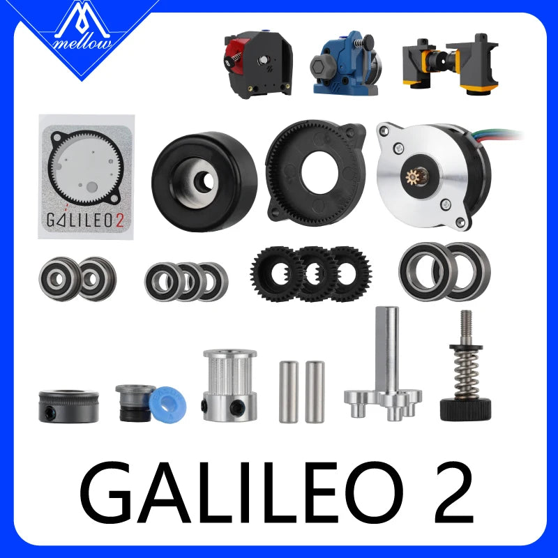 Mellow Voron Galileo 2 Kits By LDO G2E For Extruder / Z-drive Motor For Voron V2 and Micron 3D Printer Stealthburner Toolhead