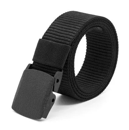 Men Military Automatic Buckle Nylon Belt Outdoor Hunting Multifunctional Tactical Canvas Belt High Quality Military Belt