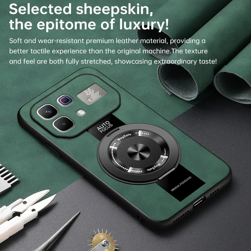 For Infinix Note 60pro Luxury Magnetic Capa de celular leather Case 360-degree rotating stand Cover Shockproof Bumper Funda