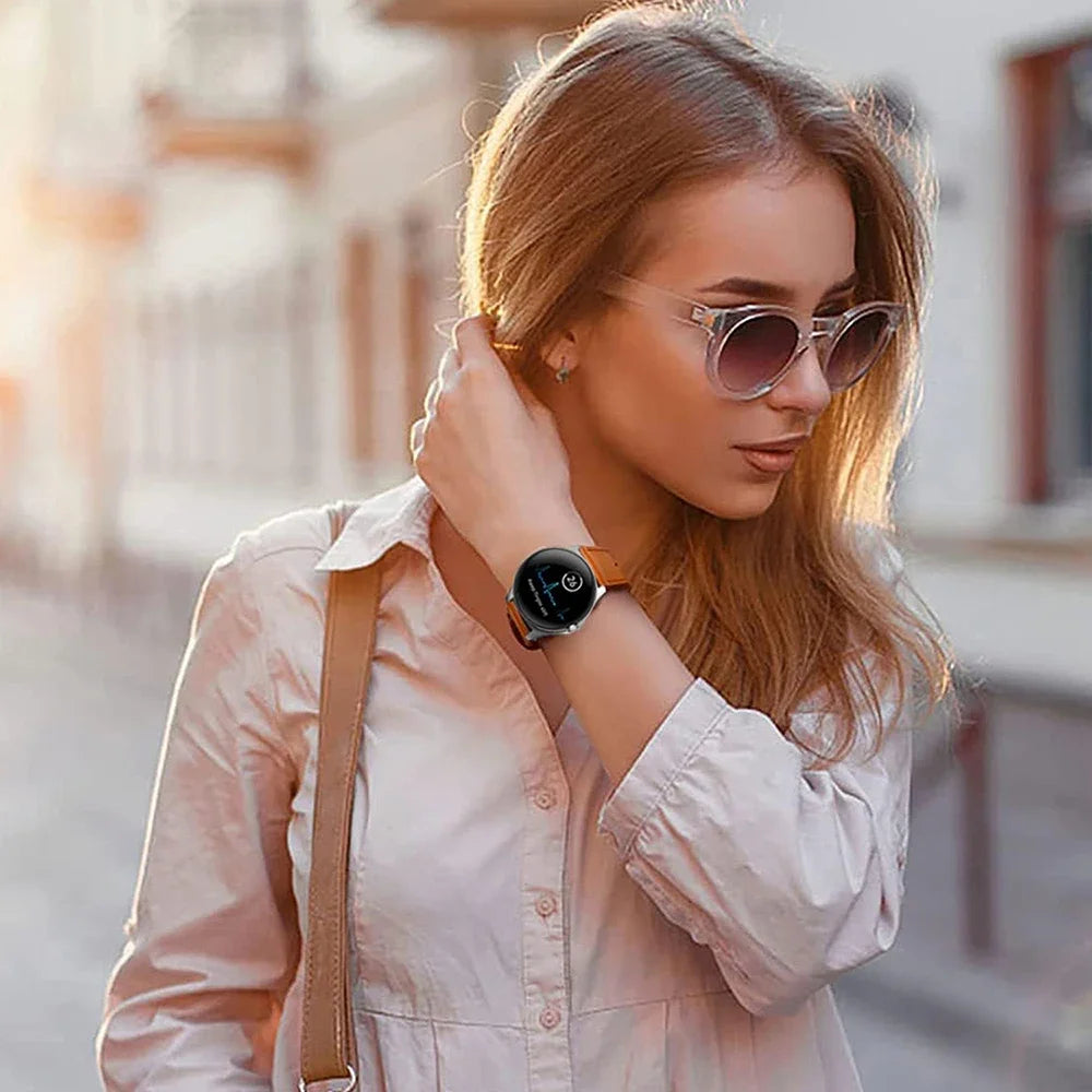 leather strap For Google Pixel Watch1/2/3 45mm stylish and lightweight For Google Pixel Watch 41mm strap