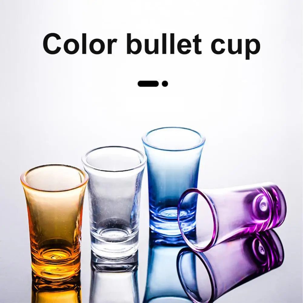 1pcs NEW Shot Glass Plastic Spirits Shot Cup Party Bar Club Drinking Tool Wedding Wine Glasses Cocktail Pint Vodka Cups Kitchen