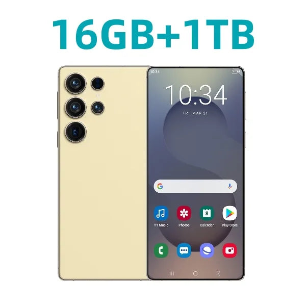 HOT 2025 new S25 Ultra original intelligent 5G dual card dual standby Android 14 system global version phones 8000mAh battery