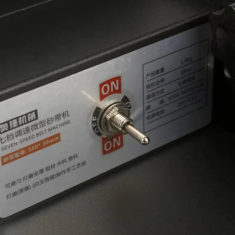 Electric Belt Sander Grinder Multifunctional DIY Polishing Grinding Cutter Edges Sharpener Mini Machine Knife sharpener