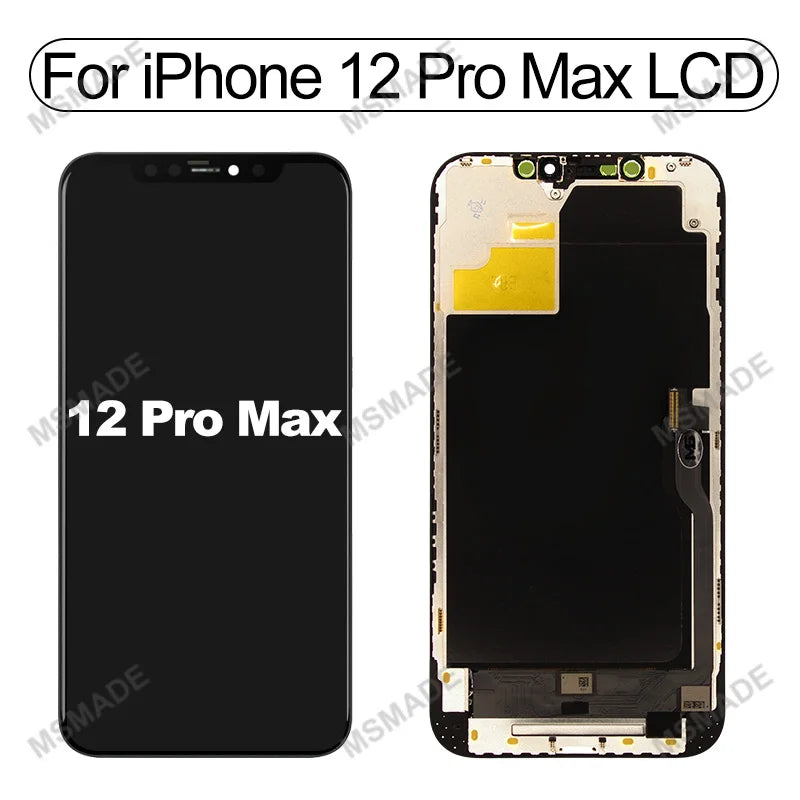 Choice For iPhone 12 Pro Max 13 Mini 12 LCD Display 3D Touch Screen Digitizer For iPhone 14 plus 14 Pro Max 15 Plus Display X XR