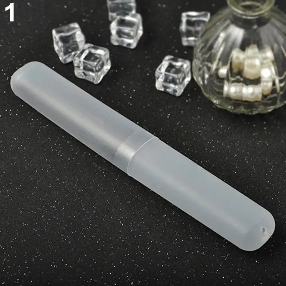 ravel Portable Toothbrush Box, Breathable Toothbrush Storage Box, Frosted Dustproof Toothbrush Protection Box, Toothbrush Cover