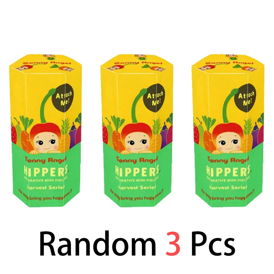 Sonny Angel In Stock Lying Down Hippers Action Figures Cute Mysterious Surprise Toy Anime Model Doll Children Christmas Gifts