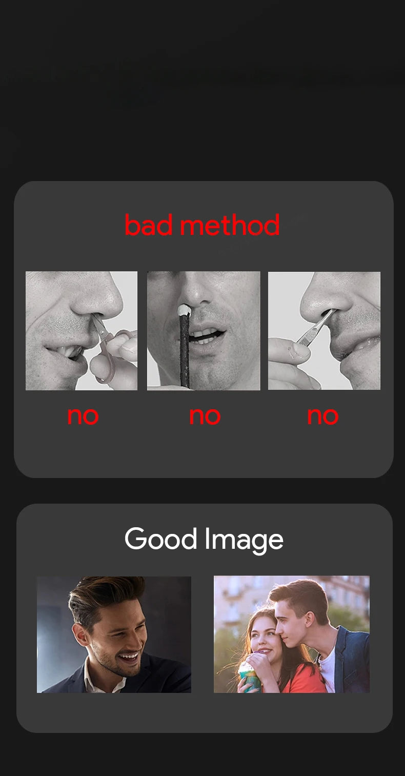 HOT Electric Nose Hair Trimmer Ear Hair Trimmer Eye-brow shaping Professional Safe Painless Portable For Business Trip And Home