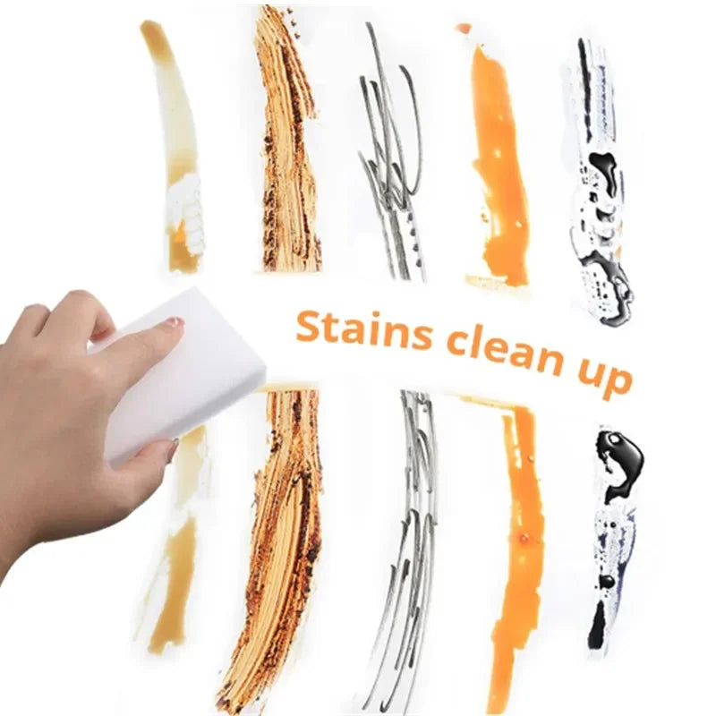 30/50/100/200 Pcs Sponge Melamine Household Sponge Eraser Cleaning Tools for Office Kitchen Bath Cleaning Sponges