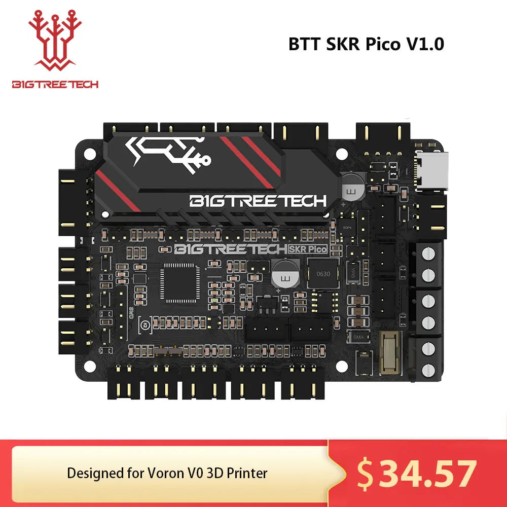 BIGTREETECH SKR PICO V1.0 BTT Motherboard Voron V0 Board 3D Printer Parts TMC2209 Raspberry Pi For Voron V0.1 Printer