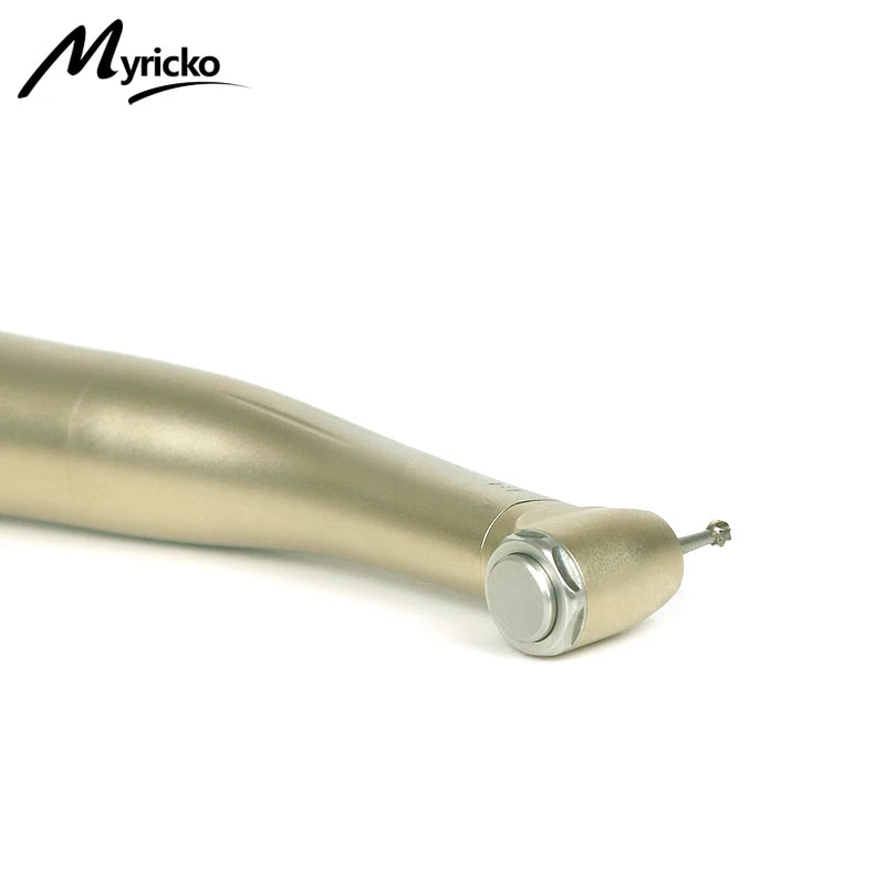 Myricko Dental  For 1:1/1:5 Bule Fiber Optic Contra Angle Low Speed Handpiece Push Button Dentistry Instrument Tools