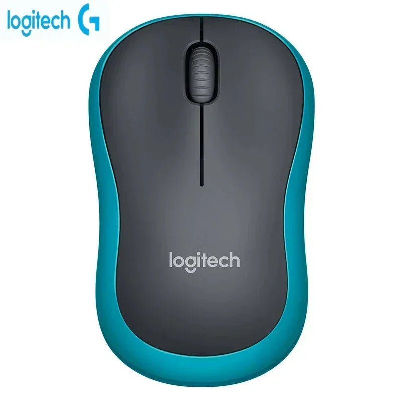 Logitech M185 Silent Optical Mini Wireless Mouse Travel Office Comfortable Small Hand Home Mouse for Mac OS / Windows Mini Pc