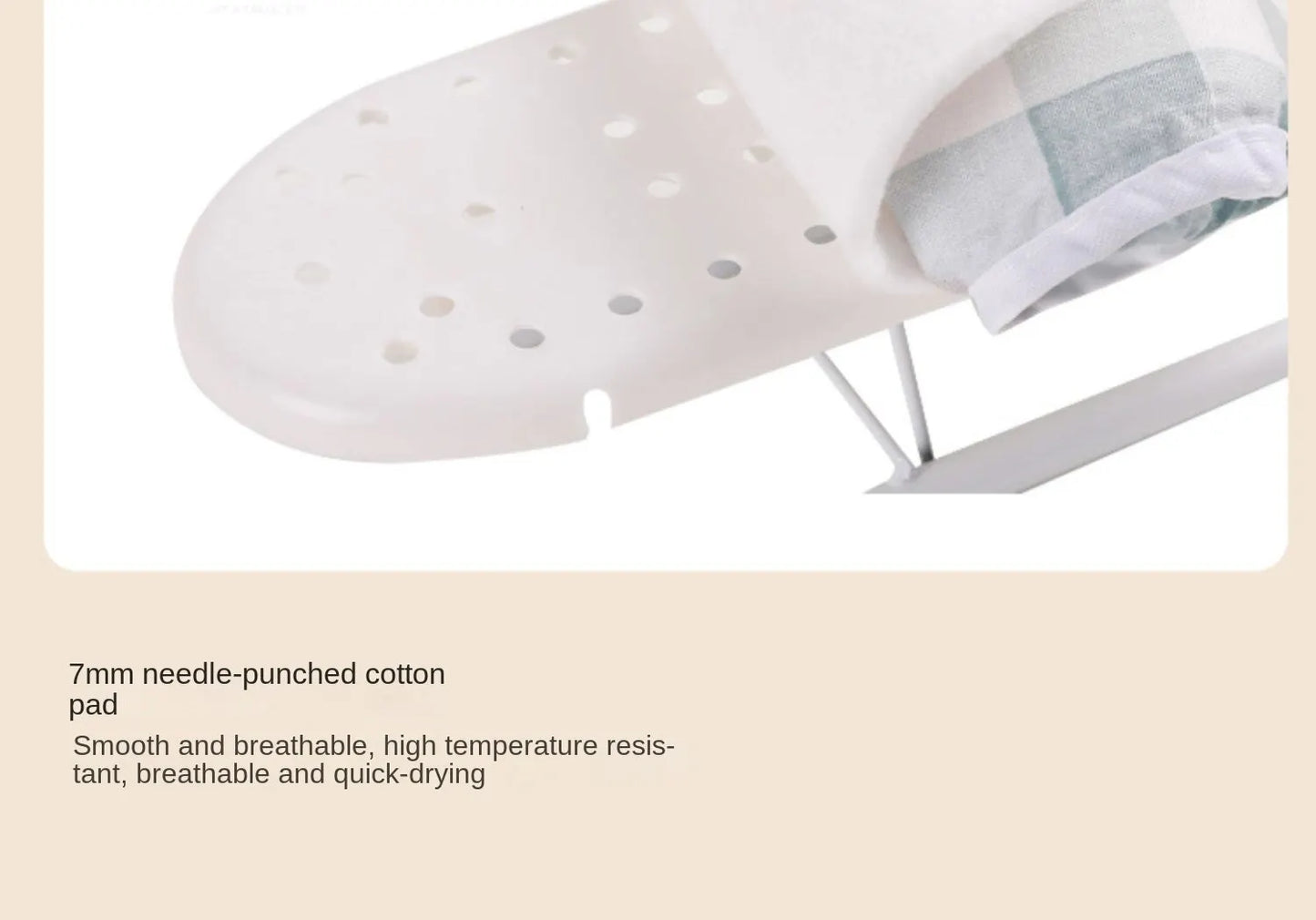 Portable Mini Ironing Board Rack for Clothes, Sleeves and Shirts - Small Size, Easy to Store and Carry