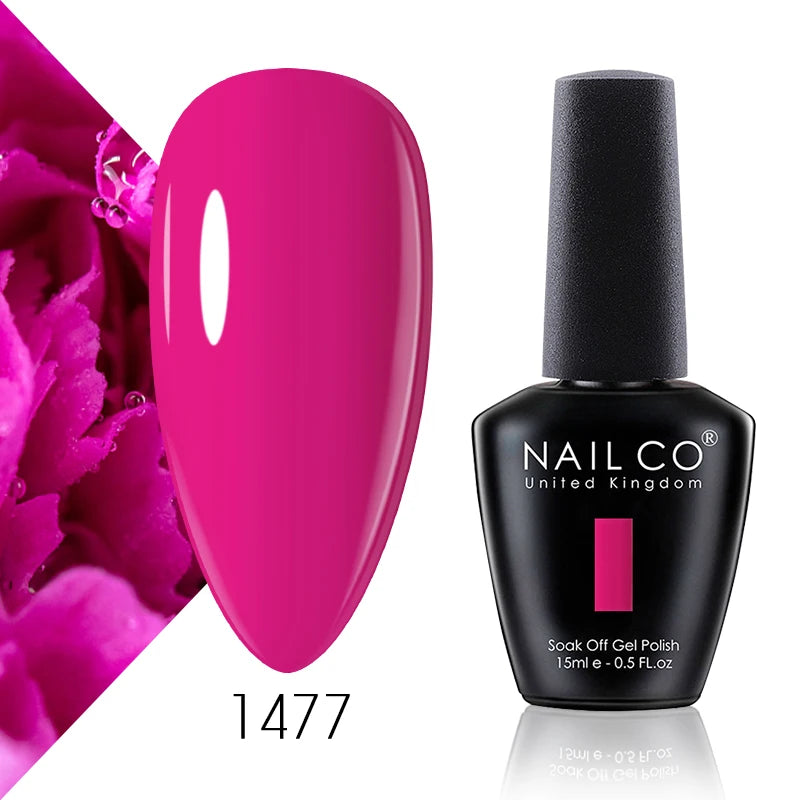 NAILCO 15ml Hema Free TPO Free Top Coat And Base Coat Art Design Gel Nail Polish Top Base Coat UV LED Soak Off Gel Nail Varnish