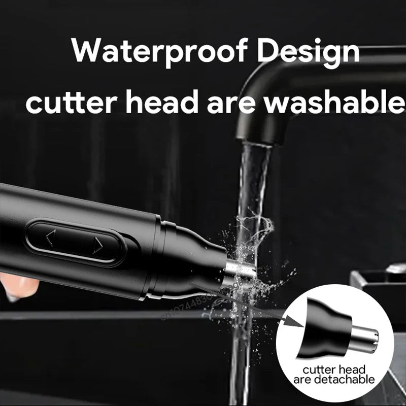HOT Electric Nose Hair Trimmer Ear Hair Trimmer Eye-brow shaping Professional Safe Painless Portable For Business Trip And Home