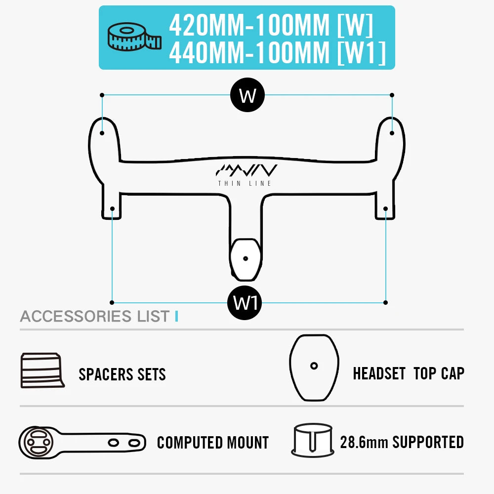 LEXON Full Carbon Road Integrated Handlebar Ultralight Road Bike Handlebar T1000 Racing Bent Bar, Bicycle Accessories 28.6mm