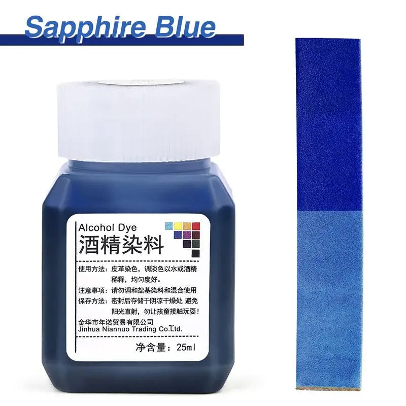 24 Color Leather Alcohol Dye Complete Set Of Diy Handmade Leather Cow Leather Dye Vegetable Tanned Leather Dye Alcohol Dye Water