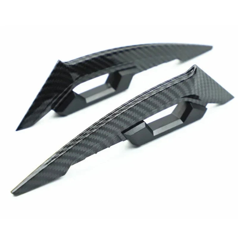 2Pcs Motorcycle Winglets Motorcycle Front Side Spoiler Aerodynamic Wing set Motorcycle Fixed Wind Wing used for 250SR