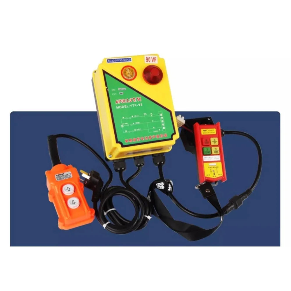 Three-phase 380v hoist winch small crane 220v chain electric hoist crane overhead crane wireless remote control