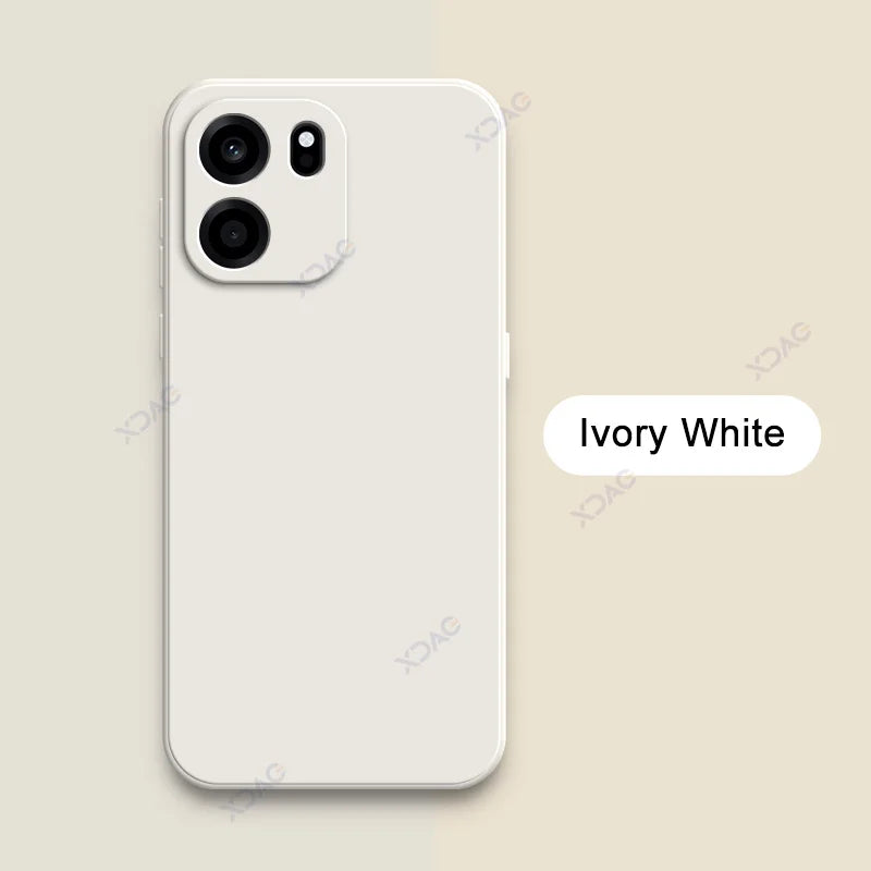 Luxury Dual Liner Phone Cases for OnePlus Turbo 6V Nord CE6 Shockproof Covers Turbo6V NordCE6 CE 6 Square Liquid Silicone Coque