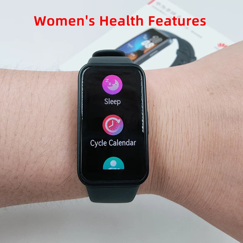 New Original HUAWEI Band 8 Smart Band All-day Blood Oxygen 1.47'' AMOLED Screen Heart Rate Smartband 2 Weeks Battery Life