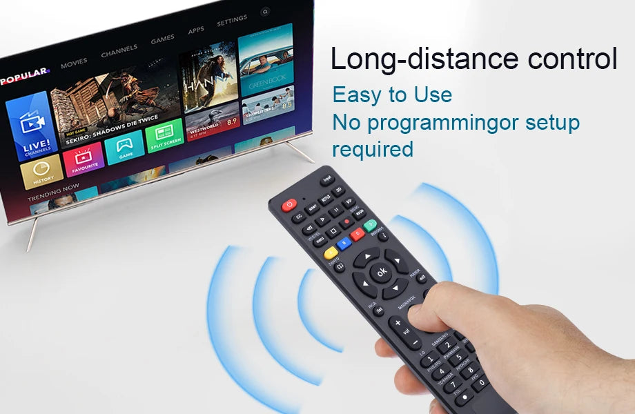 Universal Tv Remote for Samsung, Tcl, Philips, g Vizio, Sharp, Sony, Panasonic, Sanyo, Insignia, Toshiba and Other Brands Lcd L