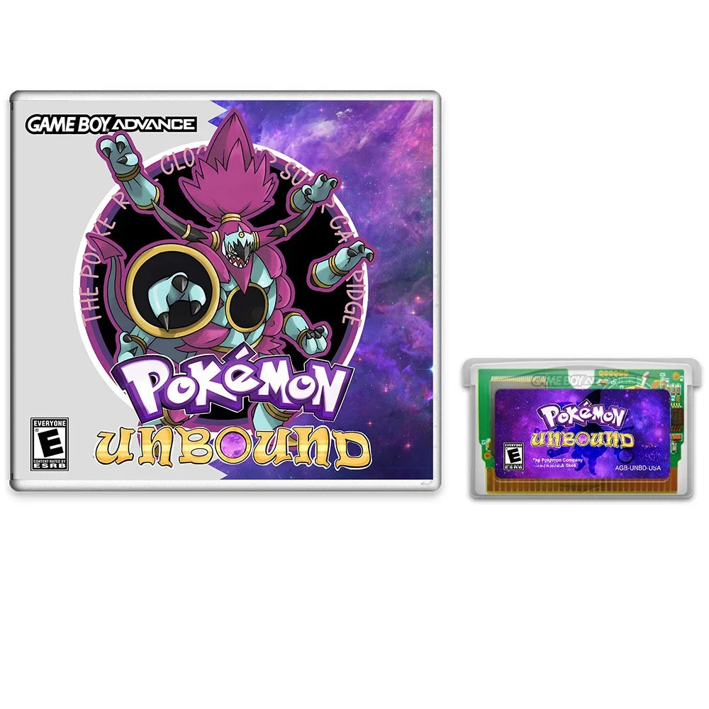 GBA RTC Pokemon  Real Clock  New Version 2.0 Game Card  Featured Popular English Games