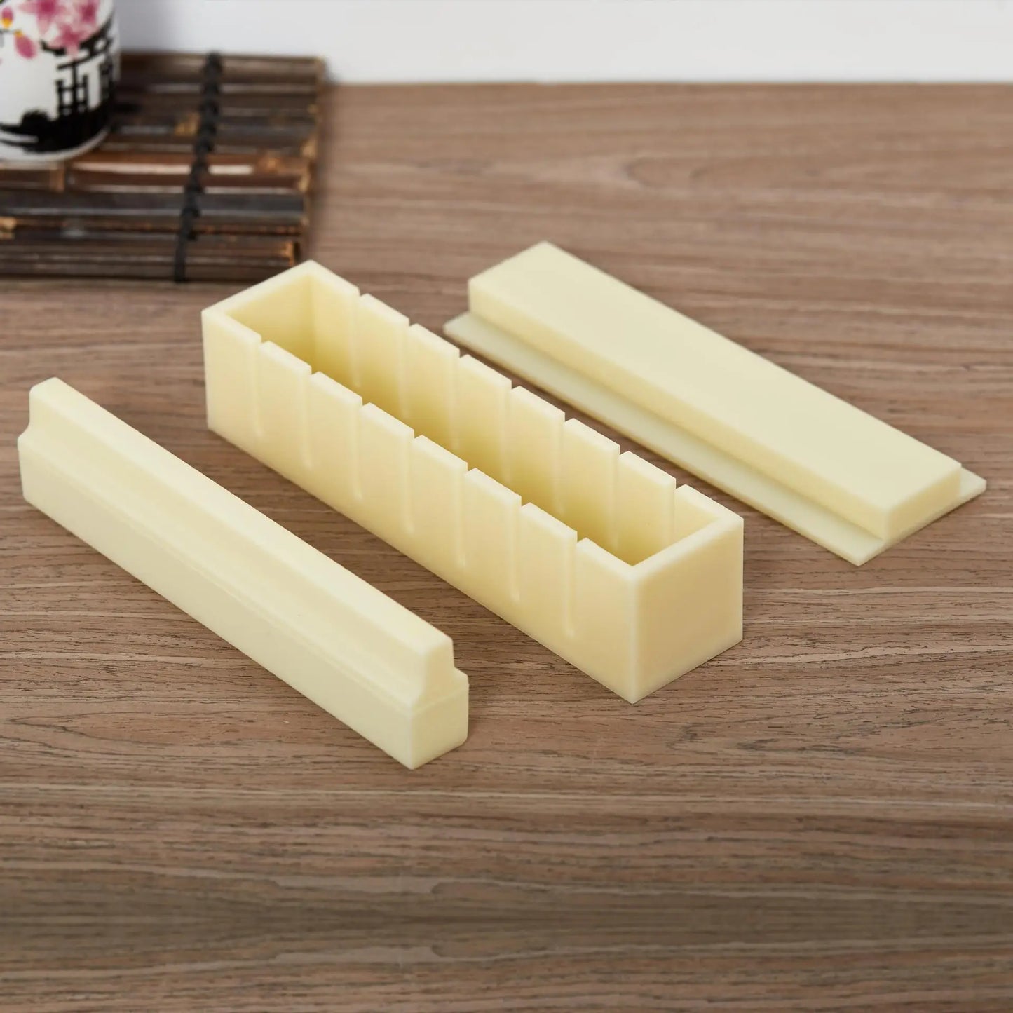 3/10Pieces Sushi Molds 10Shapes Sushi Rice Making Kit Easy Home DIY Sushi Tool Kitchen for Beginners Instruction Manual Included