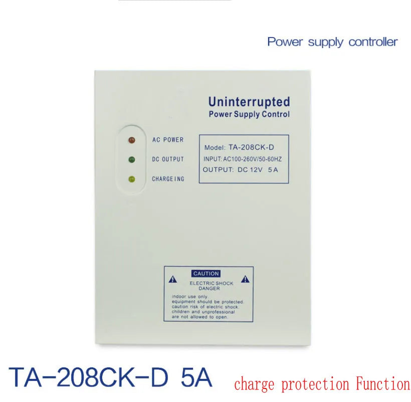 DC12V 5A 50W Door Access Control System Switch Power Supply AC 110~240V Door Access Control Power Supply